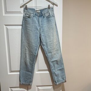 Madewell Light Blue High-Rise Straight Jeans Size 27 The perfect summer Jean